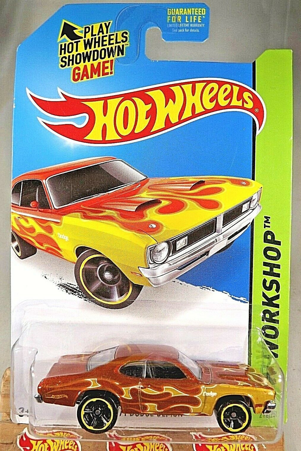 2014 Hot Wheels #216 HW Workshop-Heat Fleet '71 DODGE DEMON Brown ...