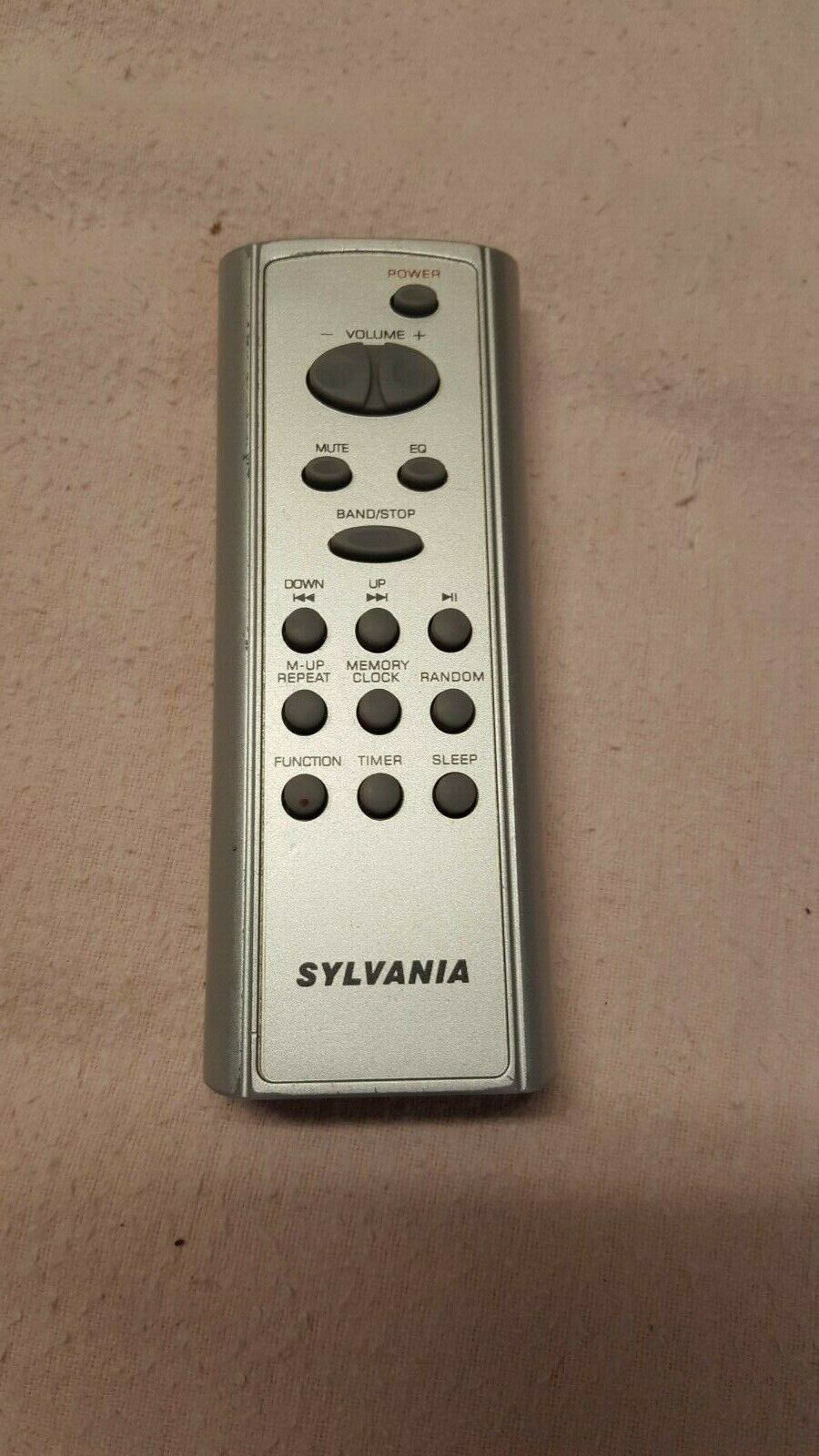 Original OEM Sylvania Stereo CD Radio System Remote Control Remote