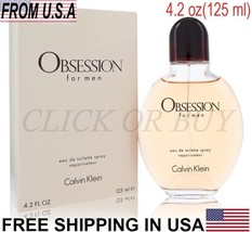 Obsession Cologne By Calvin Klein, 4.2 oz Eau De Toilette Spray 125 ml f... - $68.68