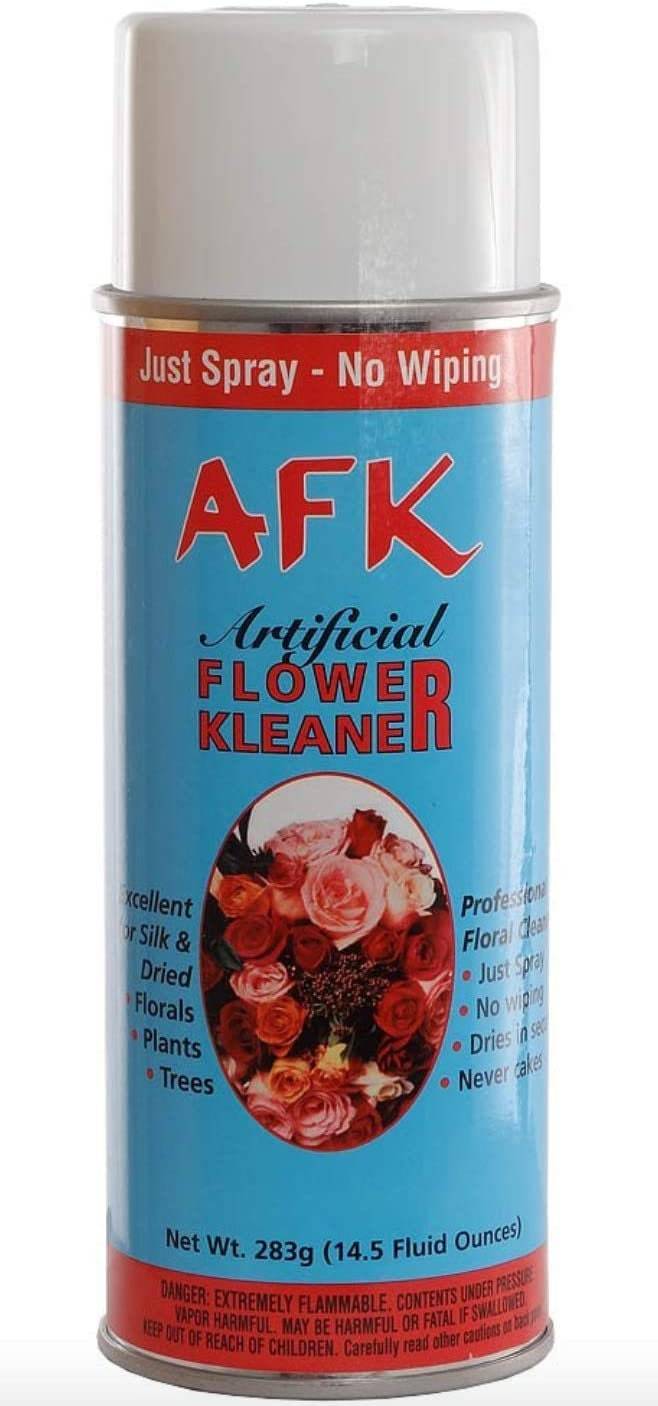 1 PACK AFK Spray Cleaner for Silk Flowers -Treatment for Cleaning, Shining and a