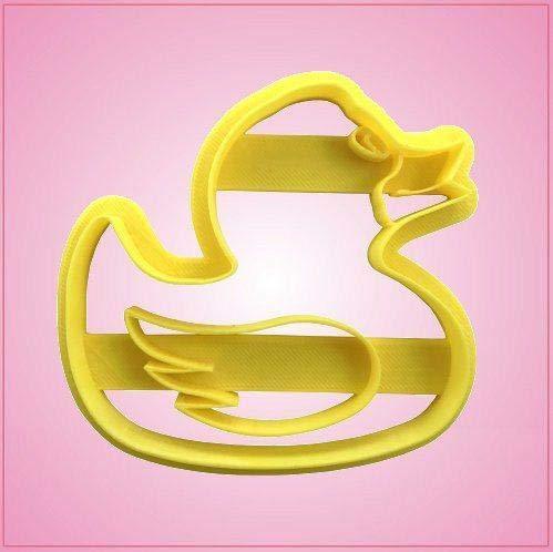 Embossed Rubber Ducky Cookie Cutter-One Piece Only