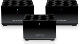 NETGEAR Nighthawk Tri-band Whole Home Mesh WiFi 6 System (MK83) AX3600 R... - $414.96