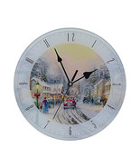 Kinkade Winter Village Wall Clock - $15.95