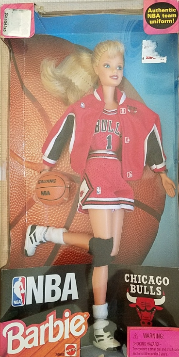 nba bulls barbie