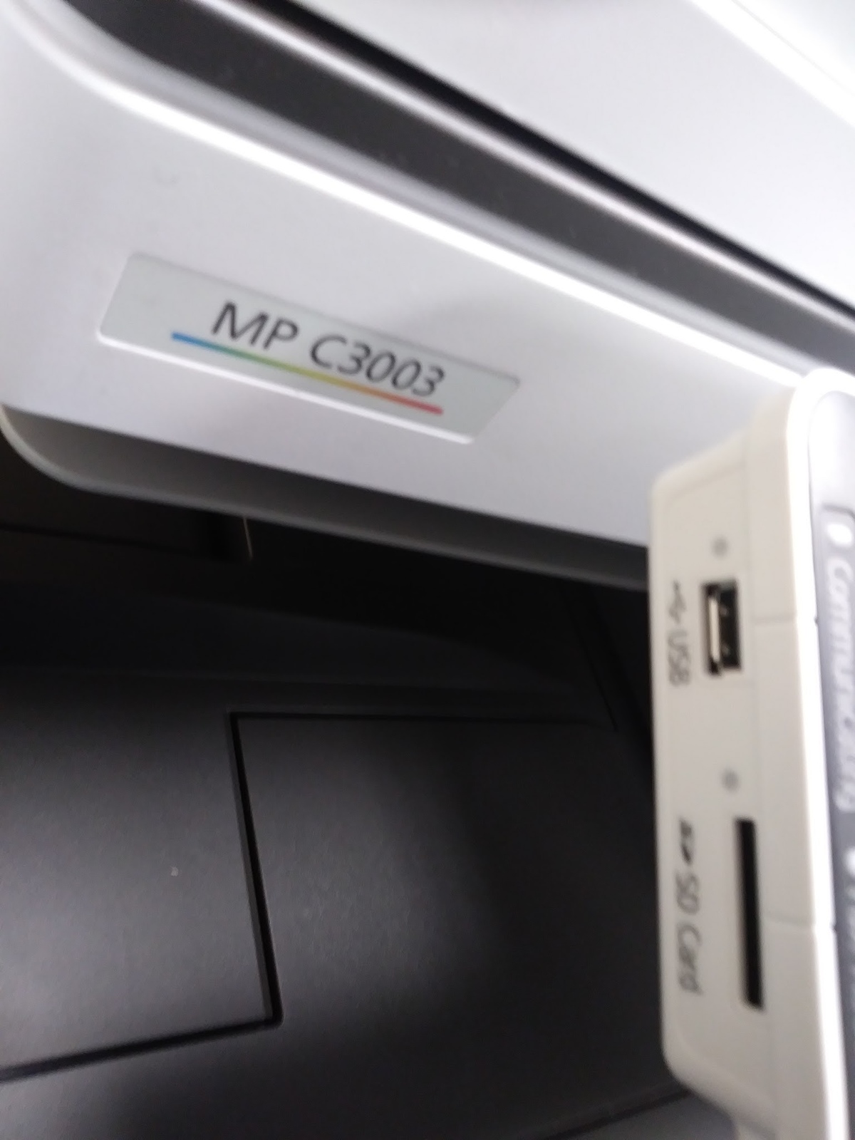 Lanier MP C3003 Color Laser Multifunction Printer Copiers