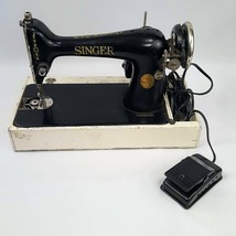 Vintage 1920 Singer Sewing Machine Model 66 Serial G8345785 Parts / Repa... - $84.14