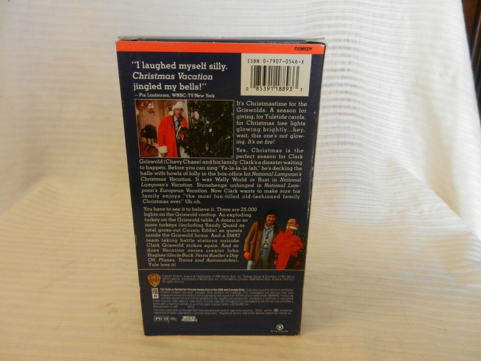 National Lampoon's Christmas Vacation (VHS, 1994) Chevy Chase, Randy