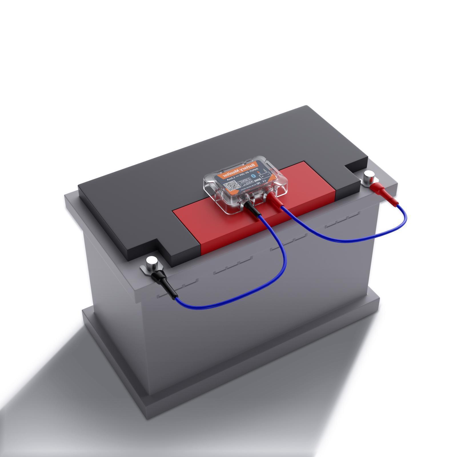 Wireless Bluetooth 4.0 12v Battery Monitory Bm6 With Car Battery Health