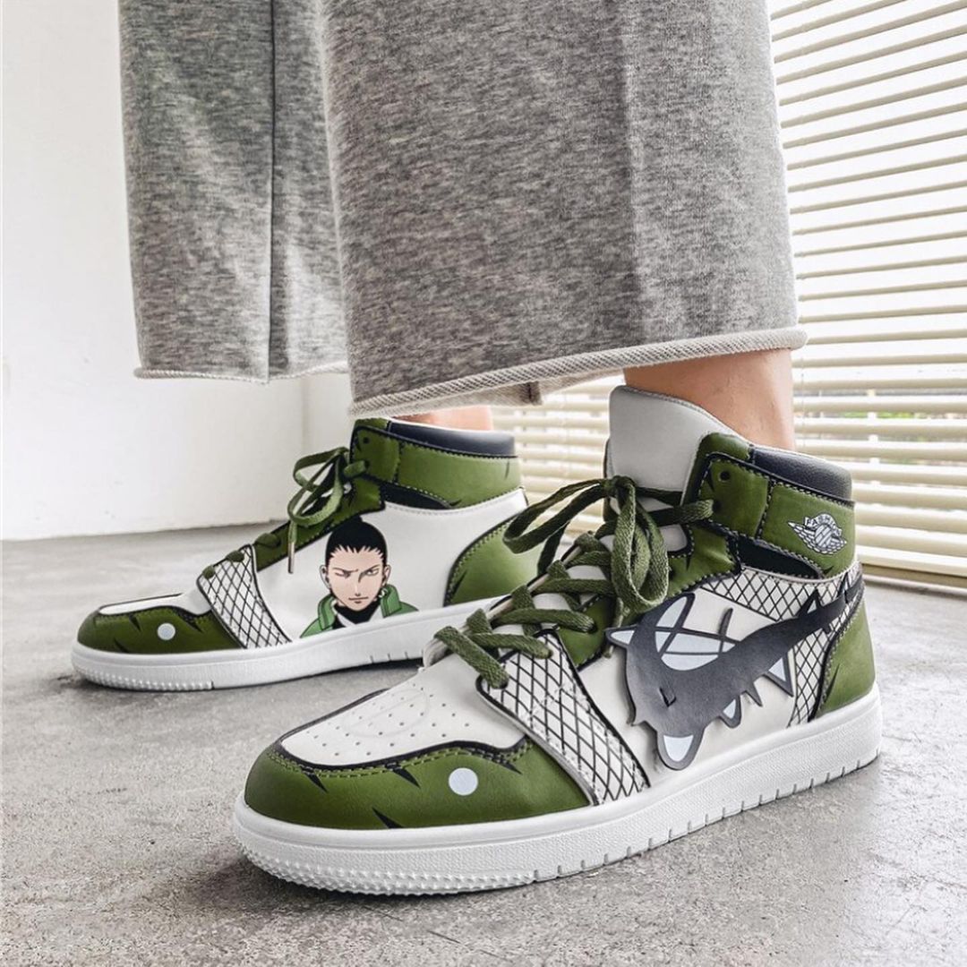 Shikamaru Custom anime shoes-naruto shoes