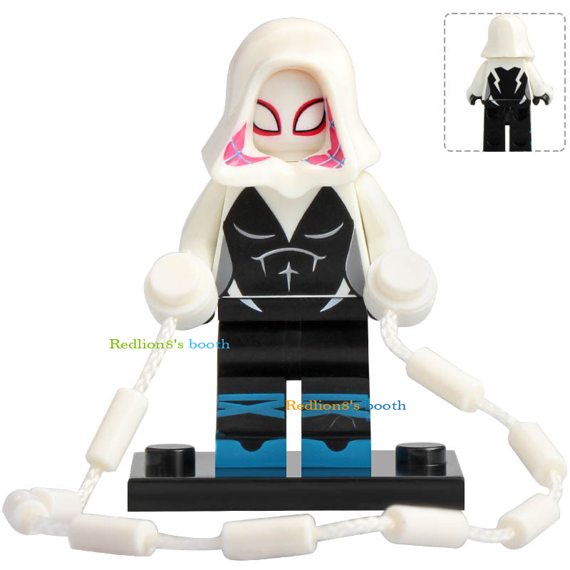 Ghost Spider (Spider-Gwen) Marvel Spider-man Lego Minifigures Compatible Toys