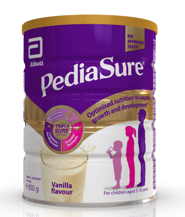Pediasure Complete Milk Nutrition Powder Vanilla for Kids 850G x 2 TIN