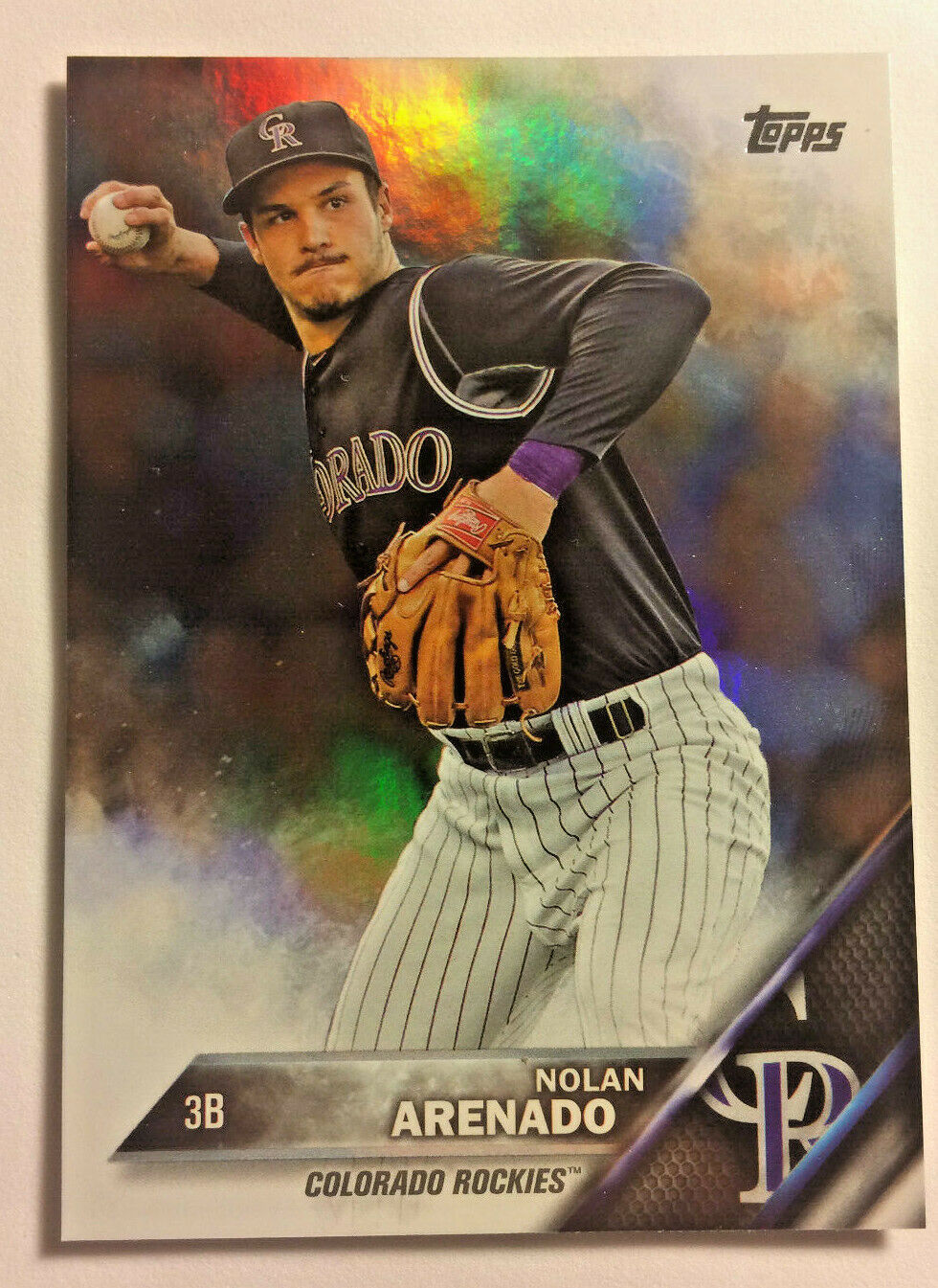 2016 Topps Rainbow Foil Baseball Cards