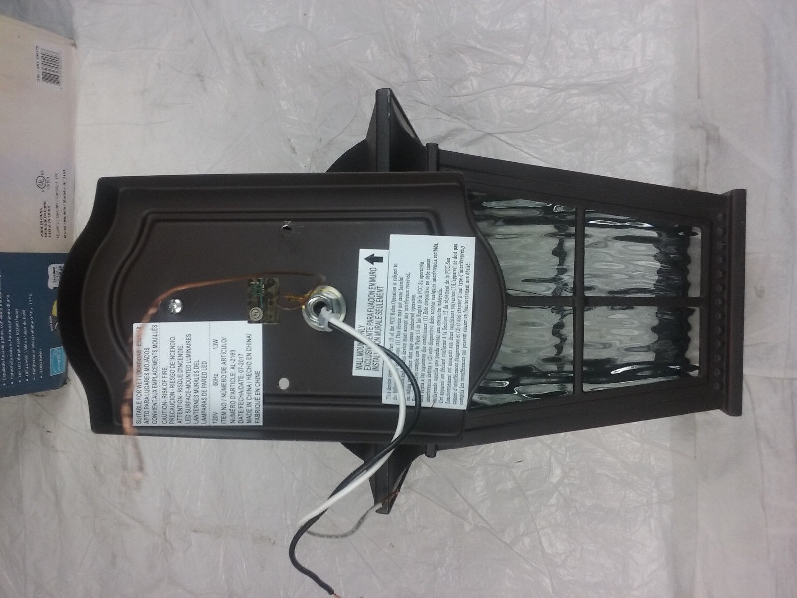 Altair AL2165 Outdoor Wall Fixture Energy Saving LED Lantern Lighting