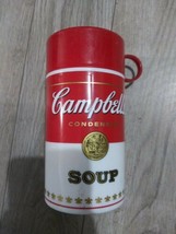 Campbells Soup plastic Thermos vintage 1998 - $7.42