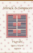 Quilt Pattern Hurray Moda Minick & Simpson Grant Park - $8.91