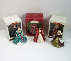 Lot of 3 Hallmark Keepsake Holiday Barbie Ornaments -1995 - 1996 - 1997 - $9.99