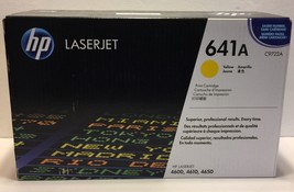 Sealed NIP HP 641A C9722A Yellow Print Cartridge Toner LaserJet 4600 461... - $33.65