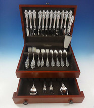 Grande Baroque by Wallace Sterling Silver Flatware Set 12 Service Dinner 53 Pcs - $3,861.00