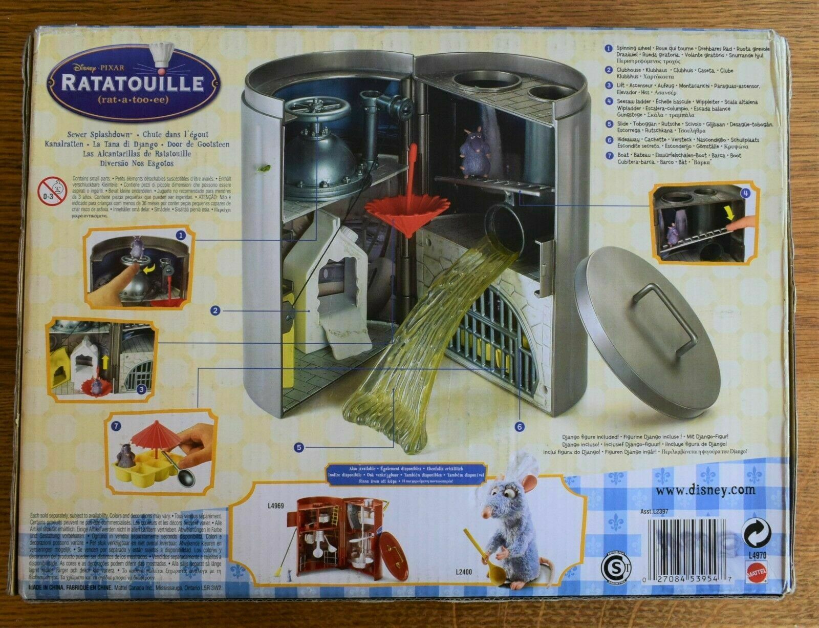 ratatouille playset