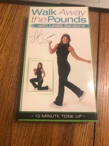 Walk Away The Pounds avec Leslie Sansone 10 Minute Ton Up VHS Envoie N 24h