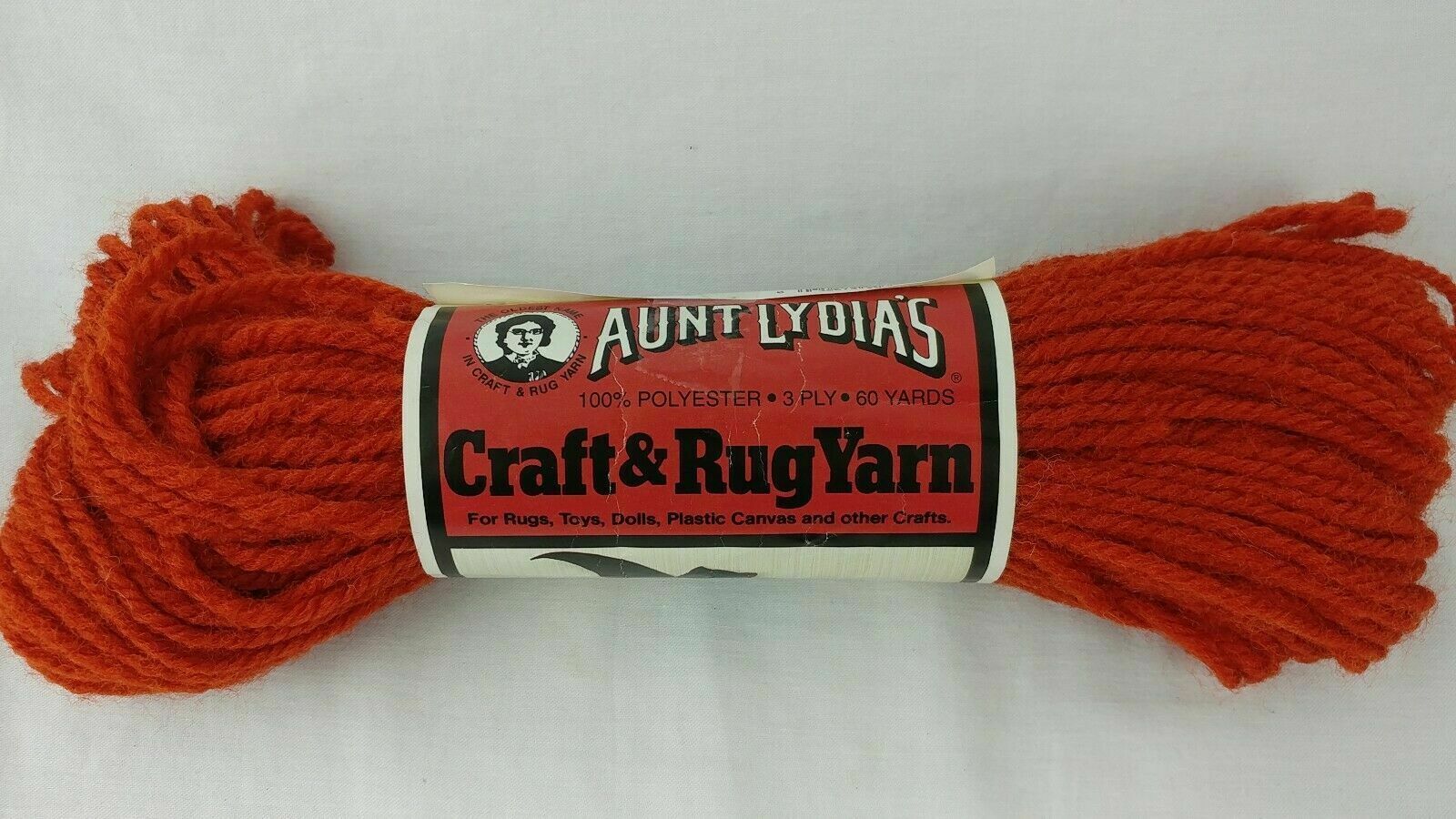 Aunt Lydias Heavy Rug Yarn 75 COLORS 60 70 210 Yd Skeins Polyester Vtg