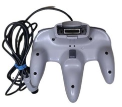 Nintendo 64 N64 Original OEM Controller Gray Authentic Wired (USED) R3S3 image 2