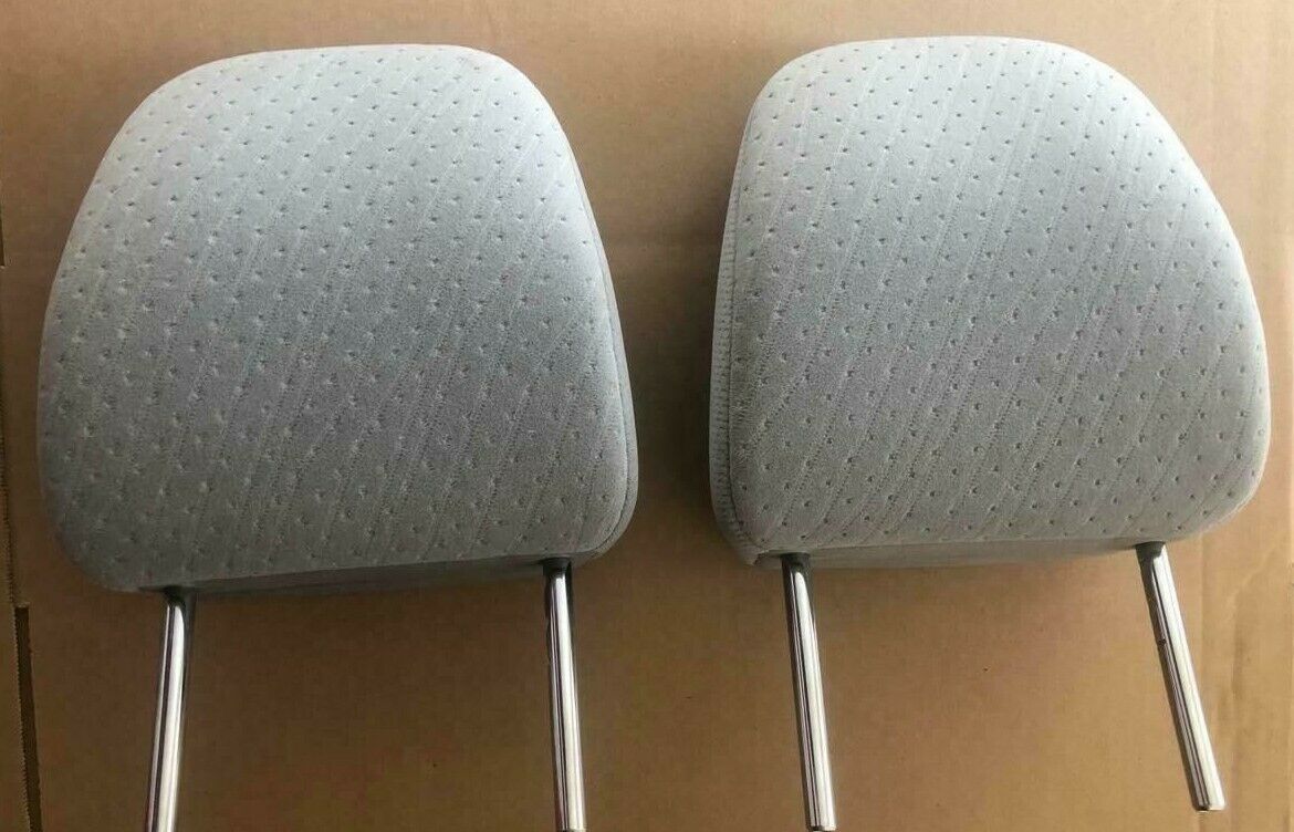 Toyota Sienna 2015-2020 Headrest Light Gray Leather Second Row 2 pieces set