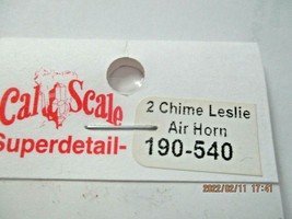 Cal Scale # 190-540 Air Horn 2 Chime Leslie HO-Scale image 2