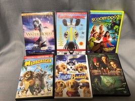 Lot of Seven(7) Assorted DVDs - Shrek the Third, Snow Buddies, Scooby ...