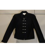 Vtg ST. JOHN Evening Women Knit Skirt Suit Black Jacket Size 4 &amp; Skirt S... - $241.87