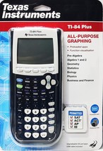 Texas Instruments TI-84 Plus Graphics Calculator, Black - $129.99