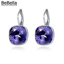Ystal pierced drop earrings with crystals from swarovski fashion jewelry for women girl thumb200