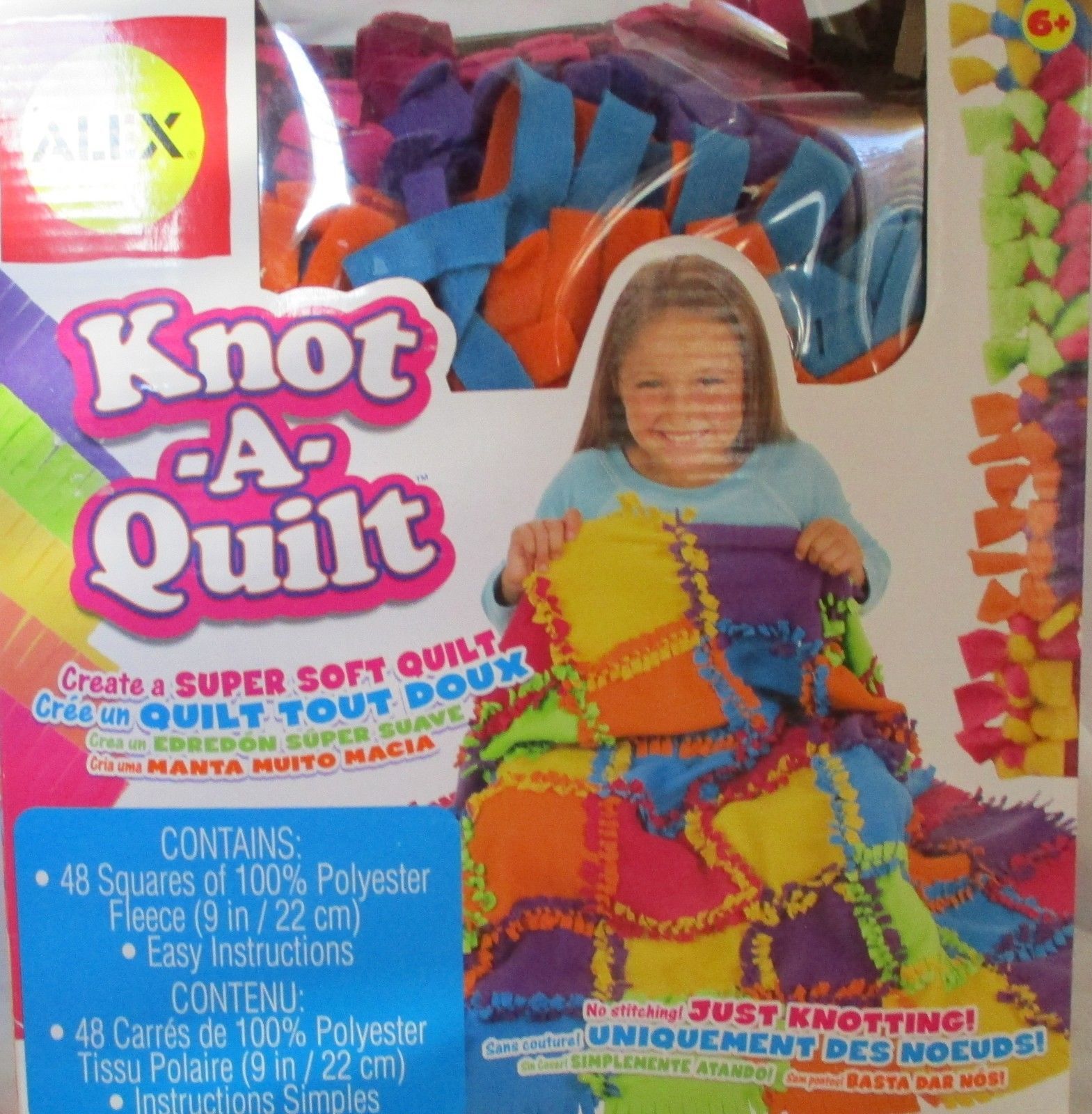 alex toys craft knot a quilt kit