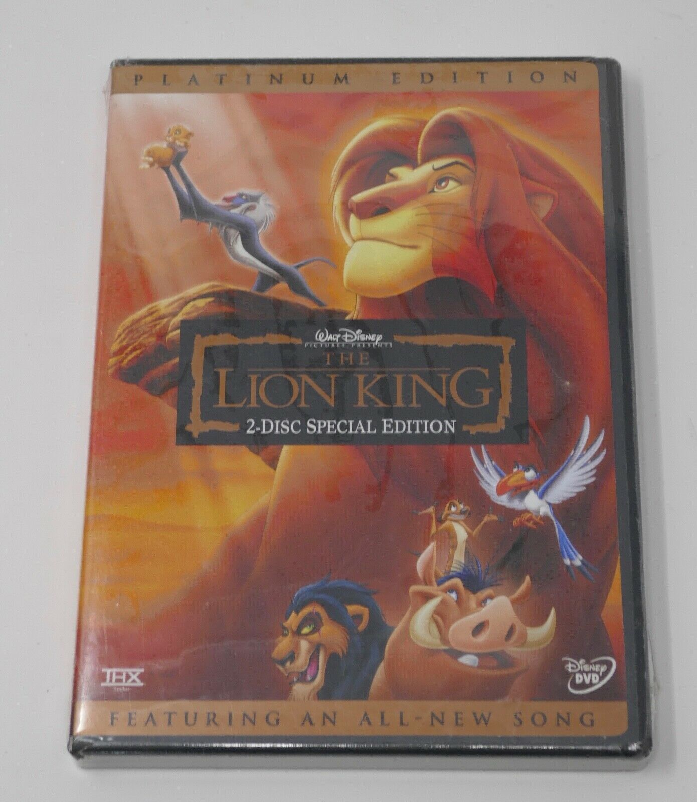 Walt Disney The Lion King (DVD, 2003, 2-Disc Set, Platinum Edition ...