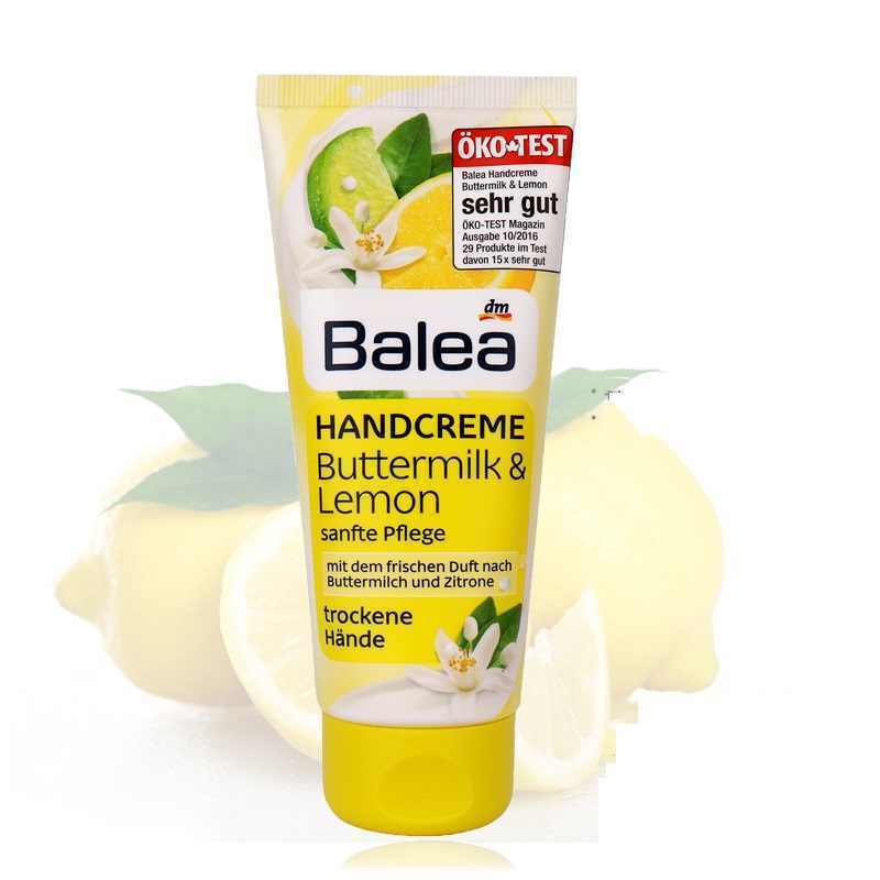 Balea Buttermilk Lemon Hand cream lotion 100ml -FREE SHIPPING