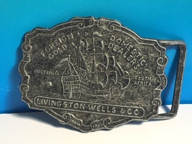 vintage military belt buckles