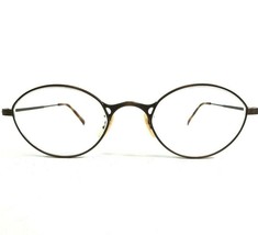 Oliver Peoples MADISON BR Eyeglasses Frames Brown Round Oval Full Rim 47-20-145 - $74.79
