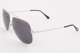 Tom Ford Chase Gold / Gray Sunglasses TF586 28A - $224.42
