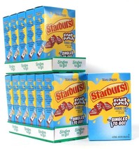 12 Boxes Starburst 0.59 Oz Fruit Punch Zero Sugar 6 Ct Singles To Go Drink Mix