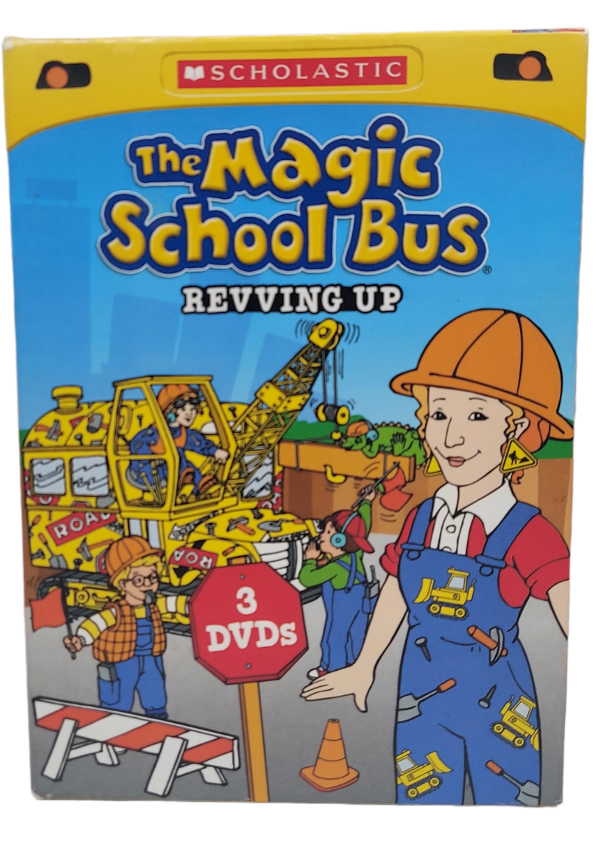 Scholastic The Magic School Bus: Revving Up 3 DVD Set Award Winning ...