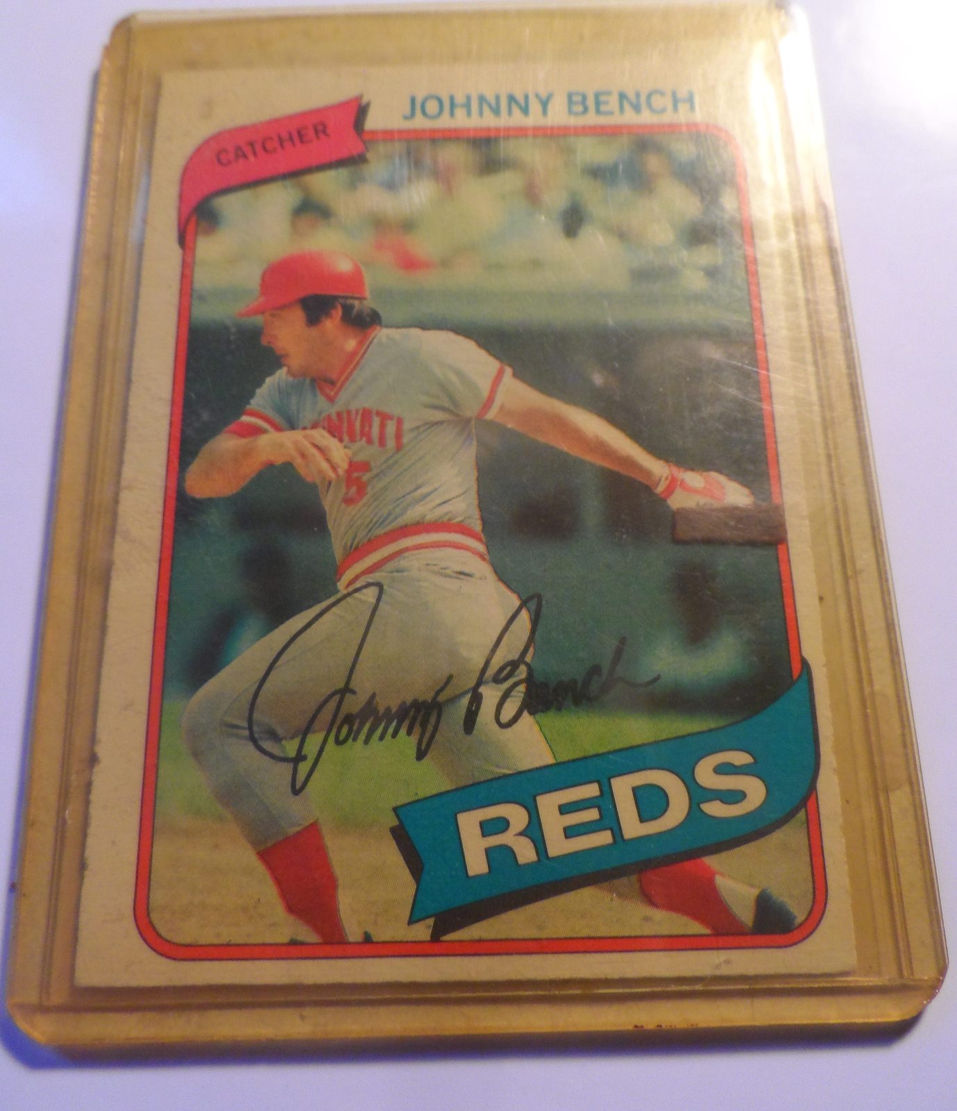 Cincinnati Reds Johnny Bench 1979 Vintage Baseball Card O-Pee-Chee ...