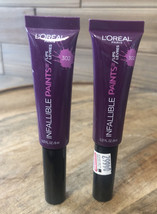 (2) L&#39;Oreal Paris Infallible Paints Lip Color LipStick #302 Violet Twist... - $9.46