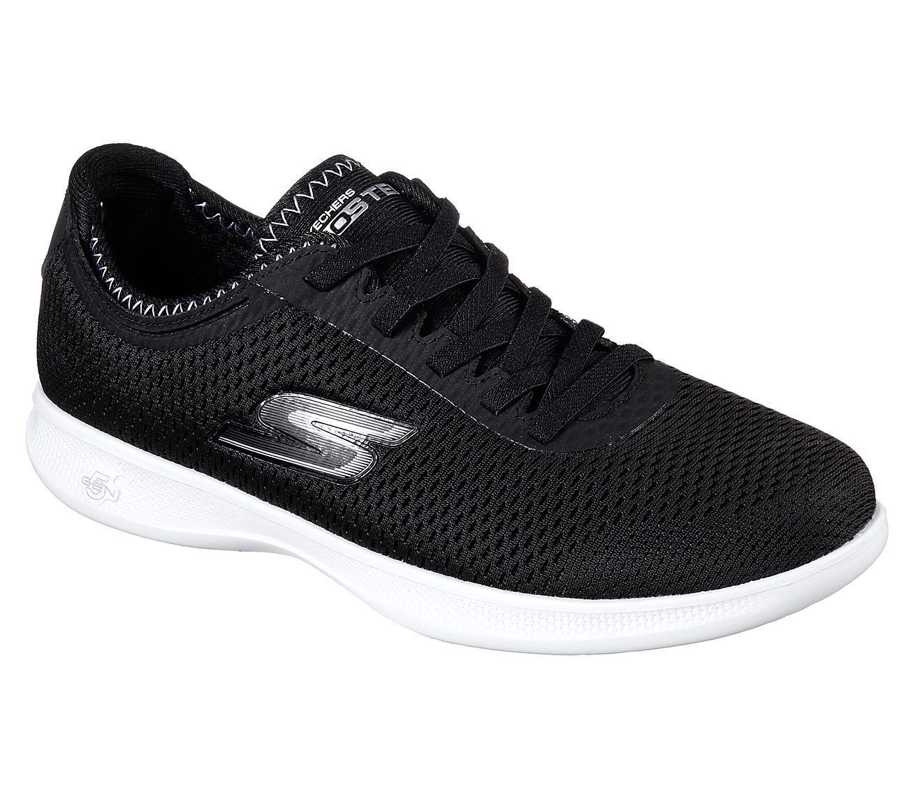 14710 BKW Black White Skechers shoes Go Step Women's Sport Walk Comfort ...