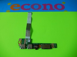 Asus S500CA OEM Audio / USB / Card Reader Board w/Cable 69N0NUB11A00-01 - $5.74