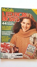 Vintage McCalls Needlework &amp; Crafts Magazine August 1990 Fall Projects - $4.95