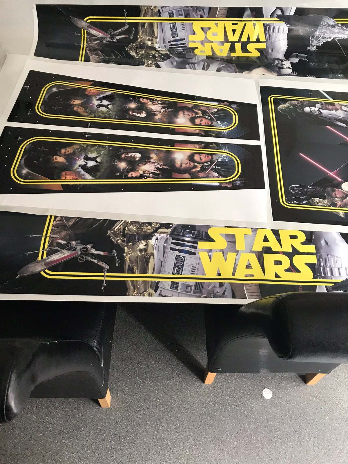 Starwars Pinball decals Artwork STARWARS Pinball Vinyl Graphics