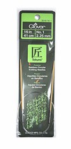 Clover Takumi Bamboo 16 Inch Circular Knitting Needle Size 1 - $15.70