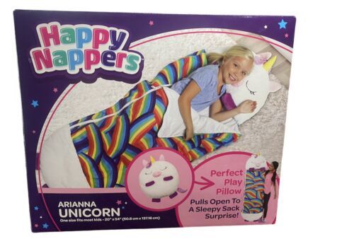 Happy Nappers Pillow & Sleepy Sack - Unicorn, 20x54in