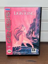 Lion King Sega Genesis Complete Case  Game &amp; Manual  CIB - $18.00
