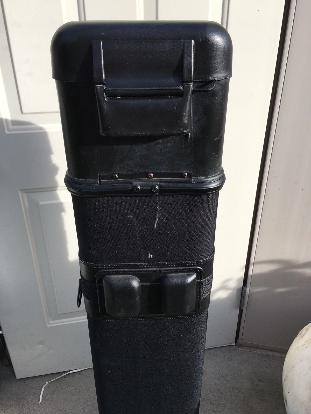 OGIO SPORT THE RIG HARD SHELL WHEELED GOLF CLUB LOCKING TRAVEL BAG